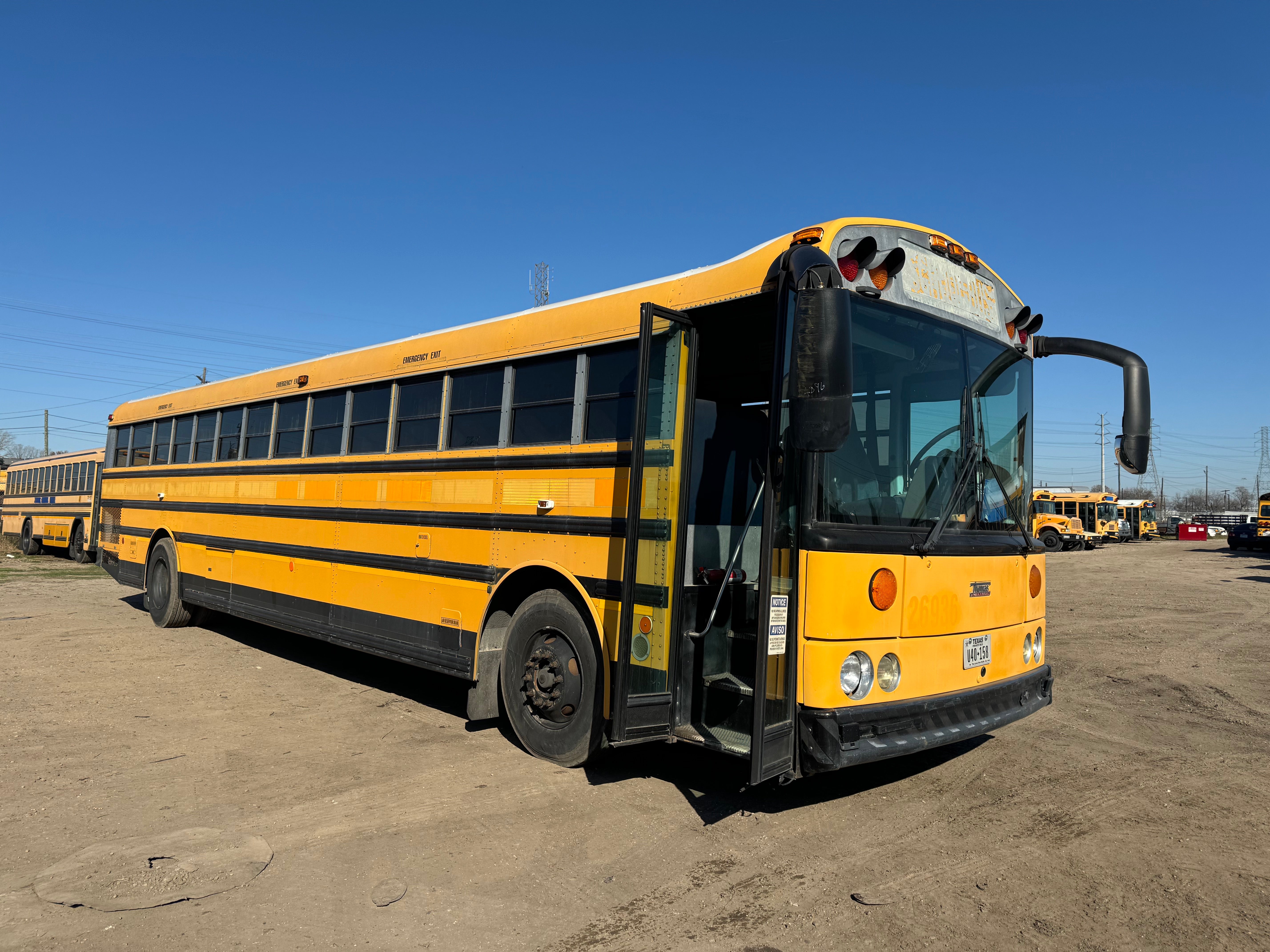 2007 Thomas School Bus Rear Engine