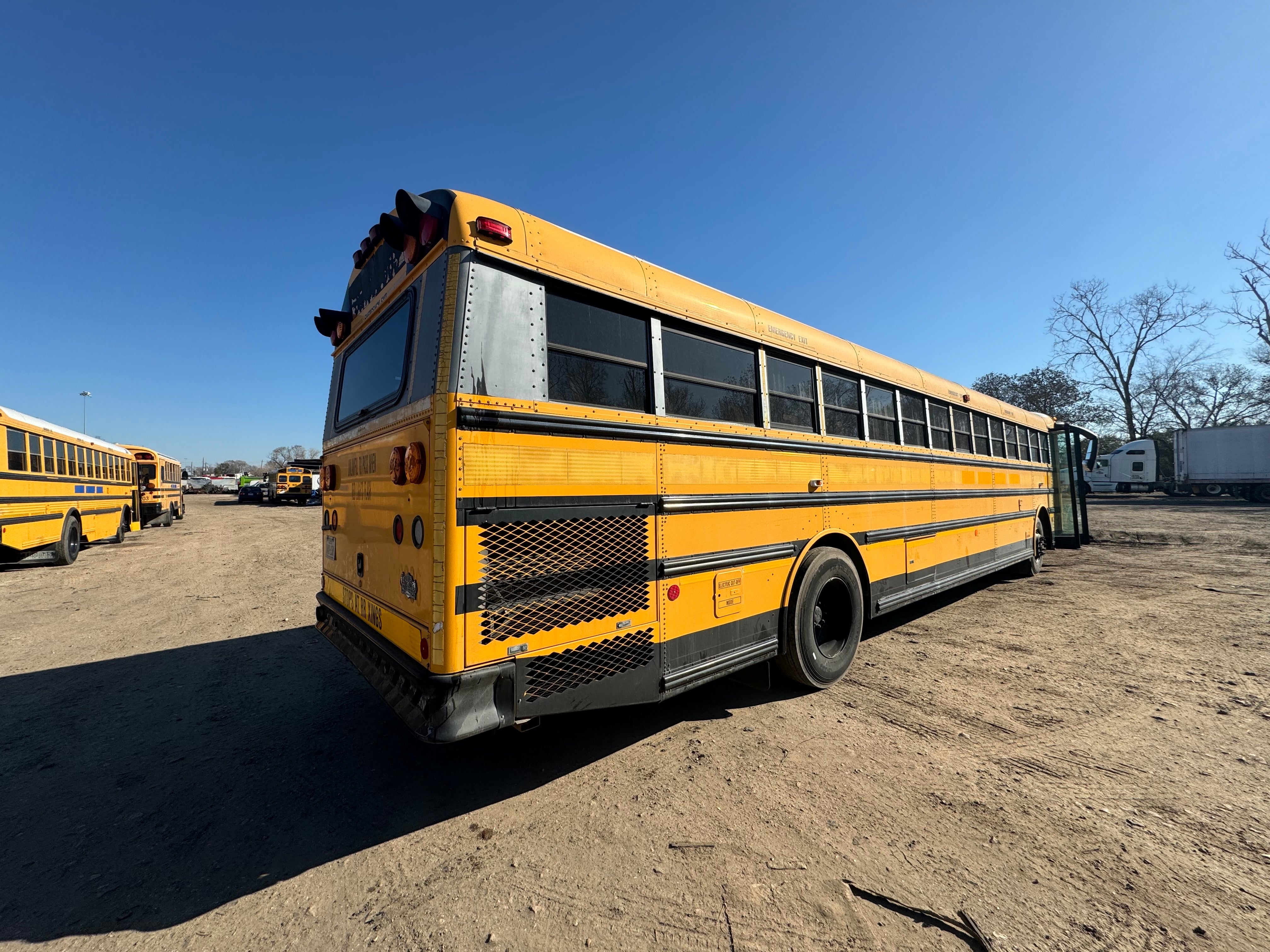 2007 Thomas School Bus Rear Engine