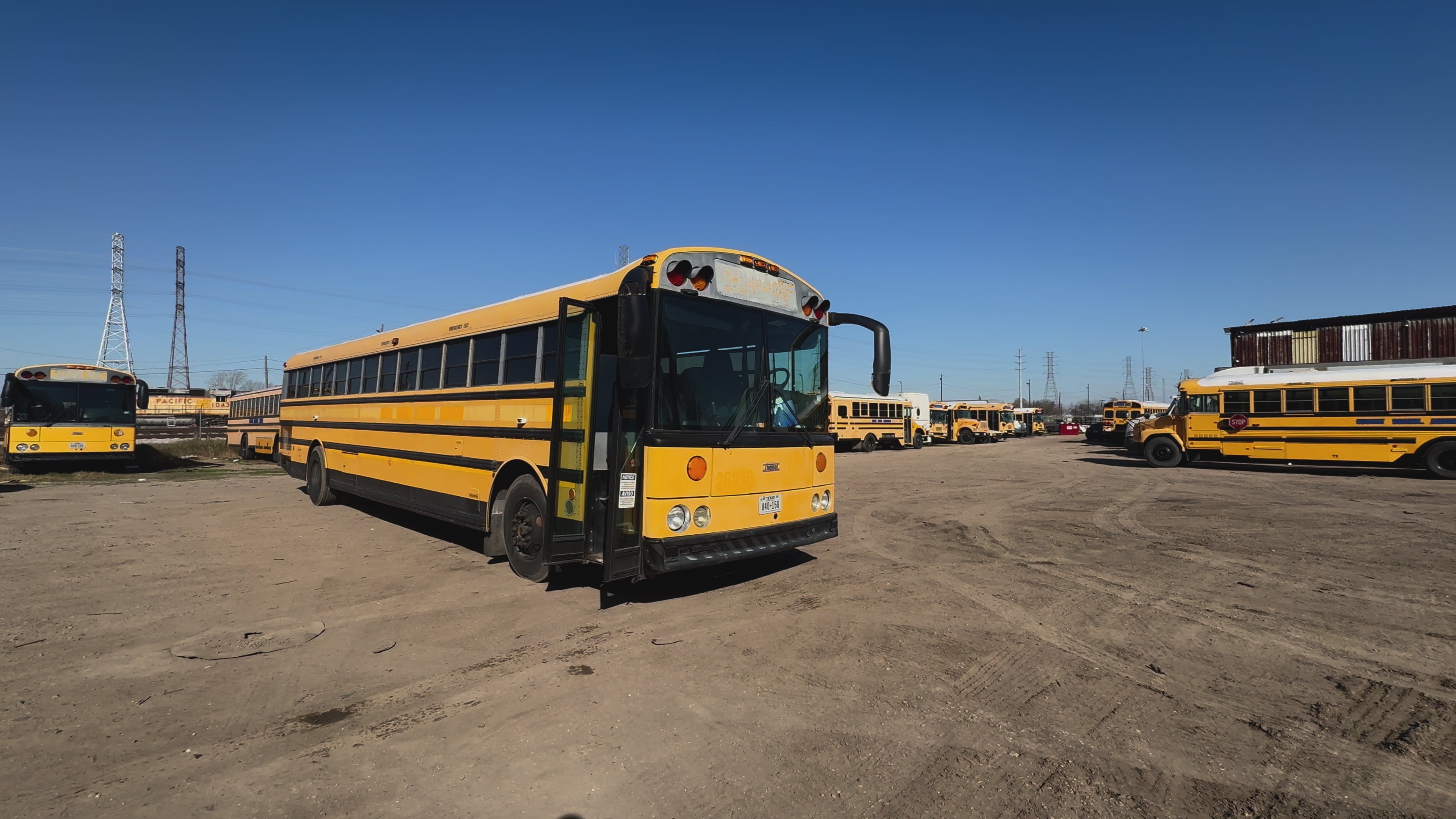 2007 Thomas School Bus Rear Engine